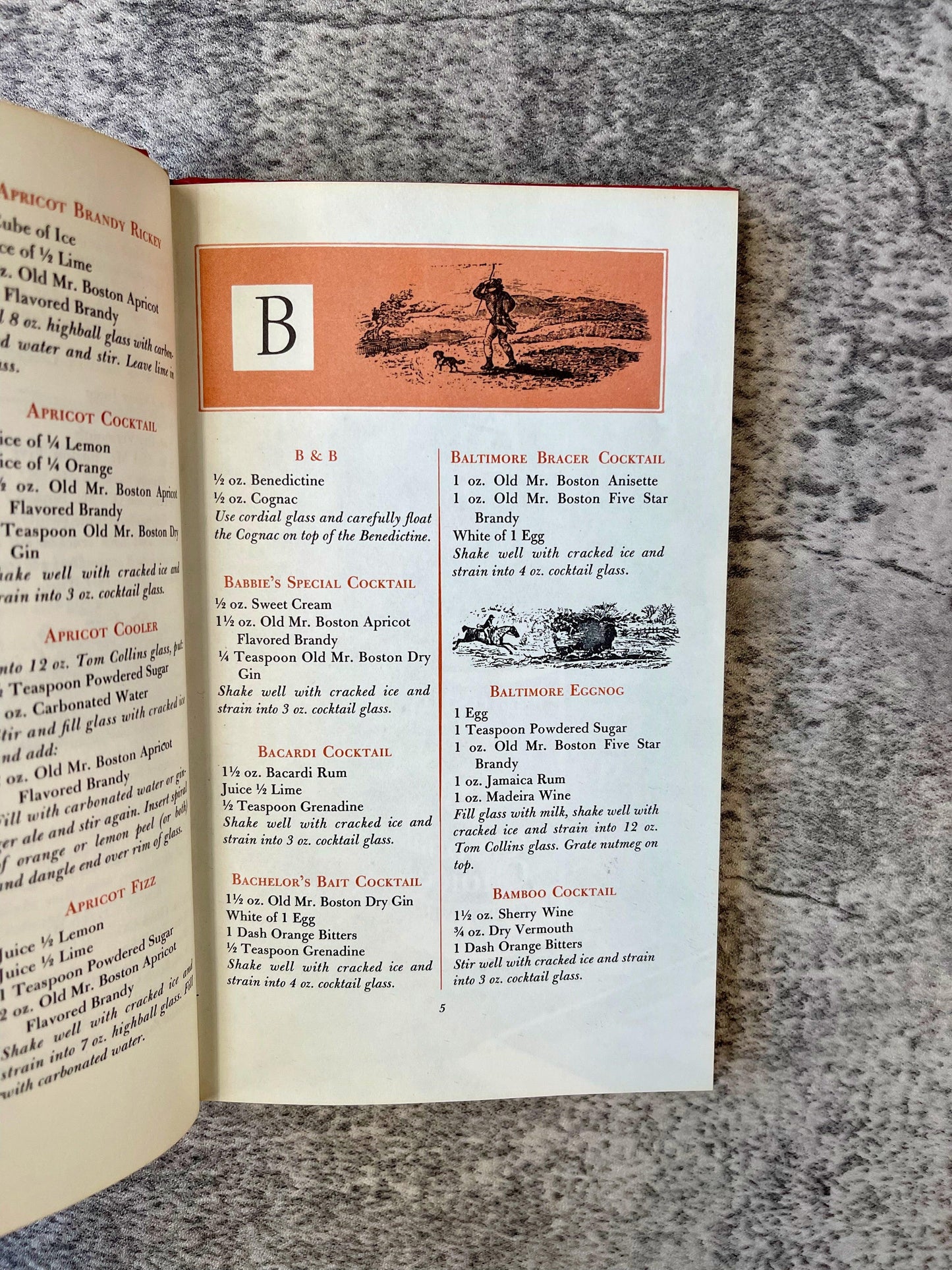 Old Mr. Boston De Luxe Official Bartender's Guide / Lot of 3 - Precious Cache