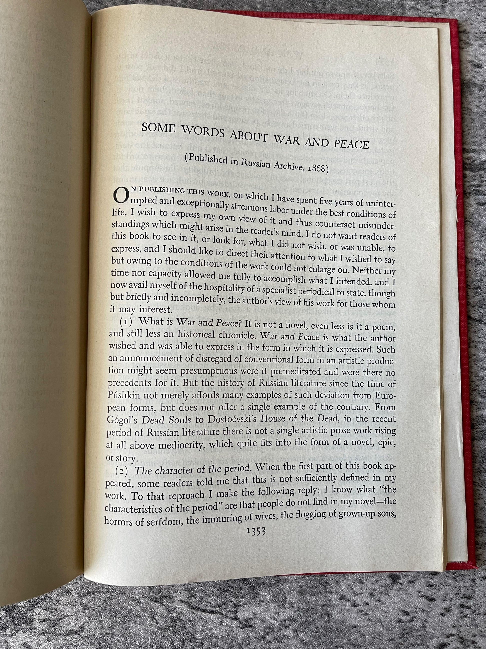 War and Peace / The Inner Sanctum Edition / 1942 - Precious Cache