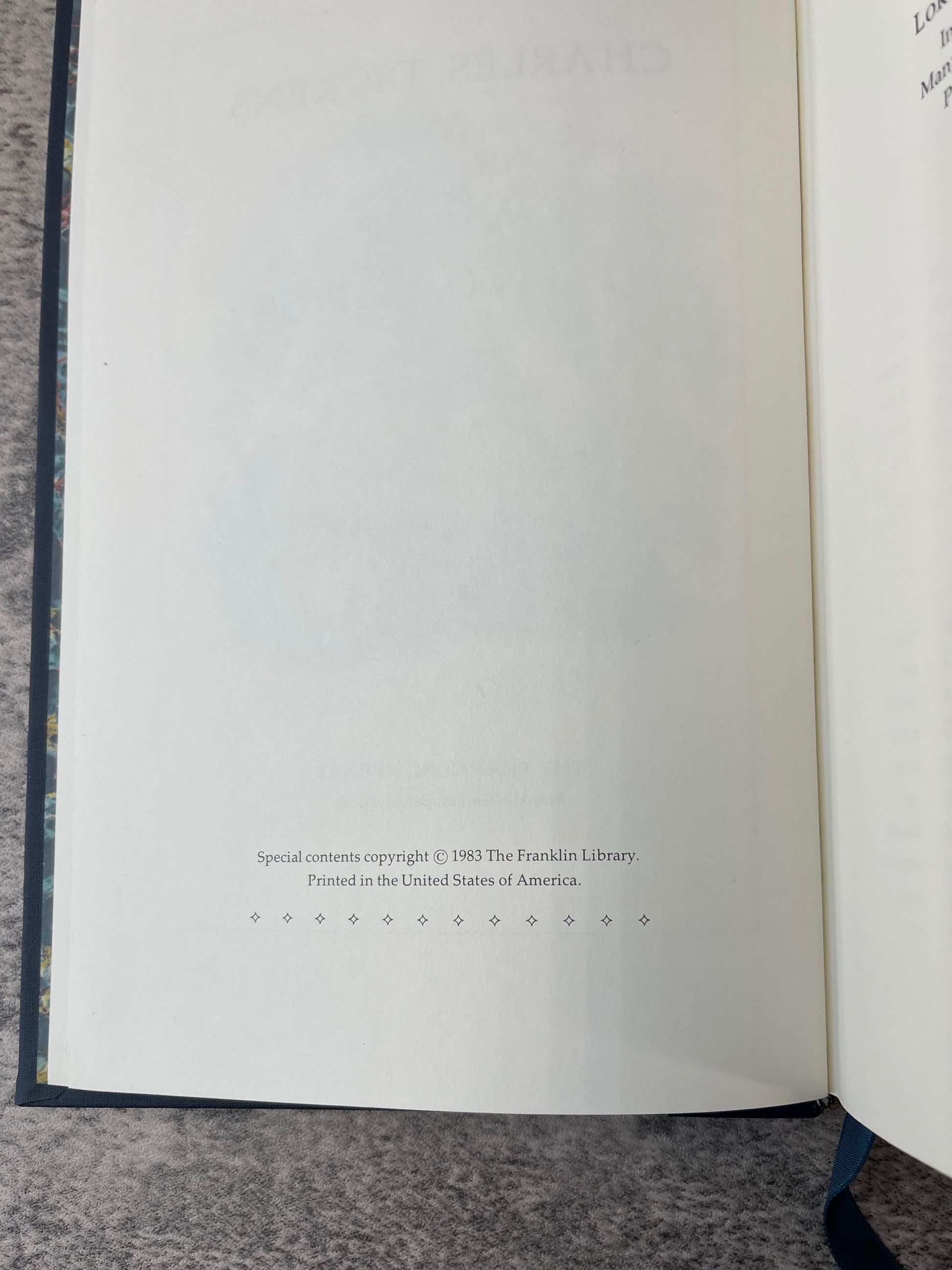A Tale of Two Cities / The Franklin Library / Quarter Bound Leather / 1983 - Precious Cache