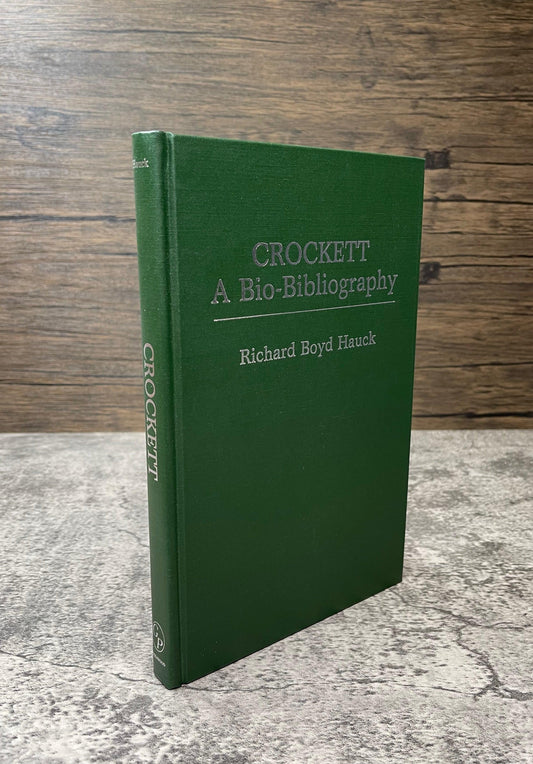 Crockett A Bio-Bibliography - Precious Cache